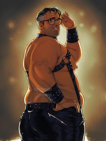 Half character; full color