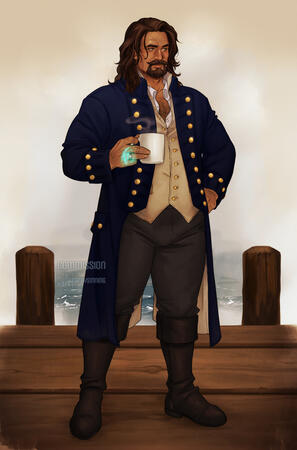 Full character; full color