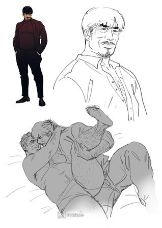 Hound & Zhen Sketches 2